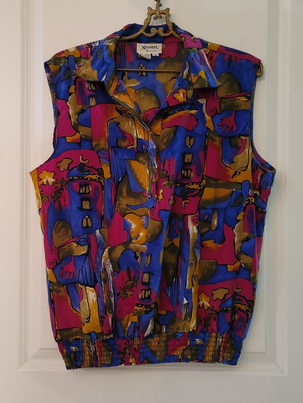 Blousy  Abstract Tank